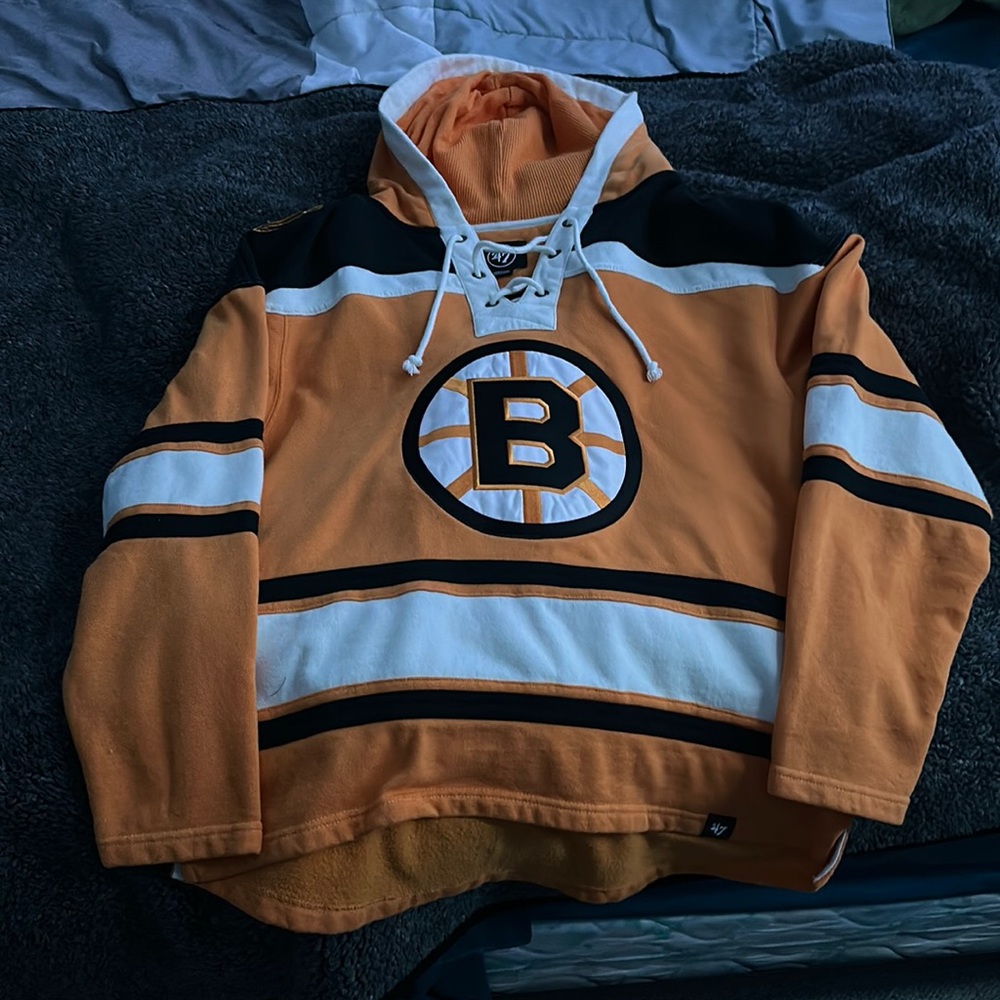 Boston Bruins jersey hoodie